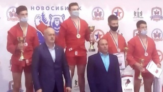 Самбисты Новокузнецка завоевали медали в Новосибирске 